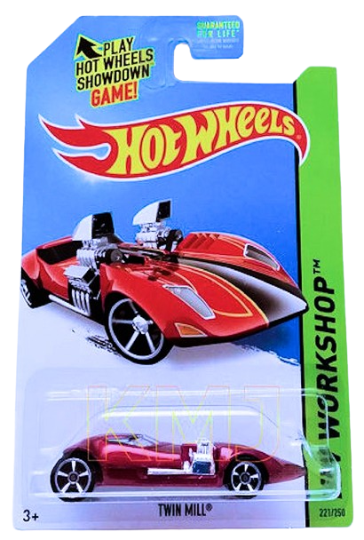 Hot Wheels 2014 Collector 221 250 HW Workshop Then and Now Tw KMJ Diecast II