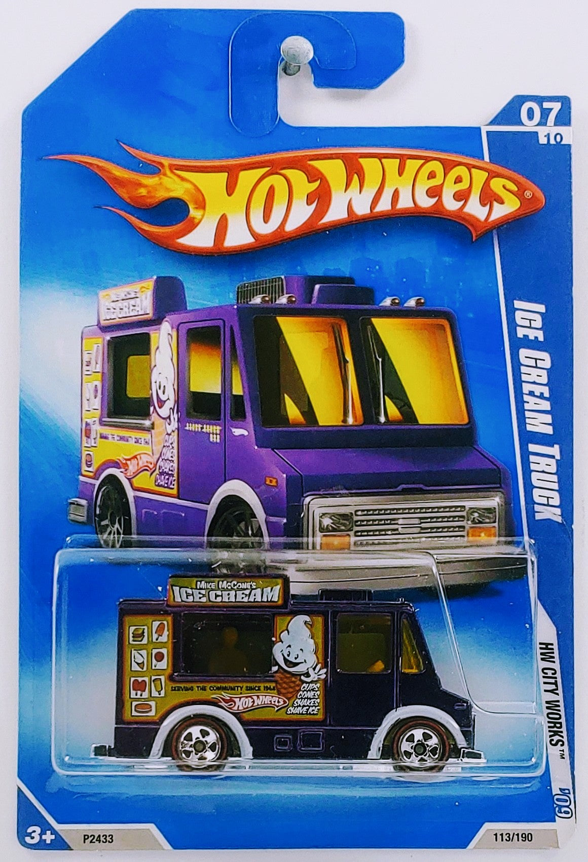 Hot Wheels 2009 Collector 113 190 Hot Wheels City Works 7 10 S KMJ Diecast II