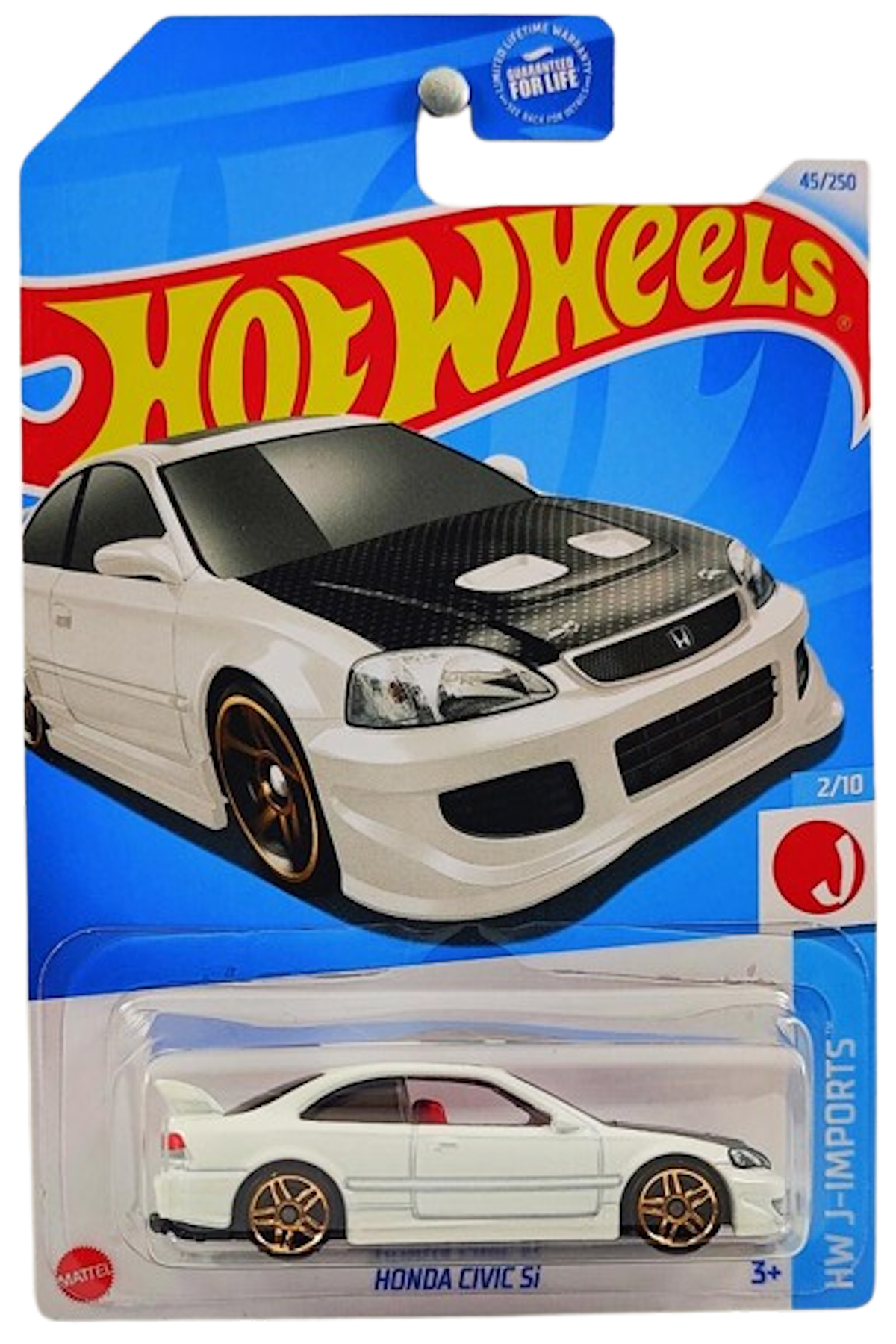 Hot Wheels 2024 Collector 045 250 HW J Imports 02 10 Honda Civ KMJ Diecast II