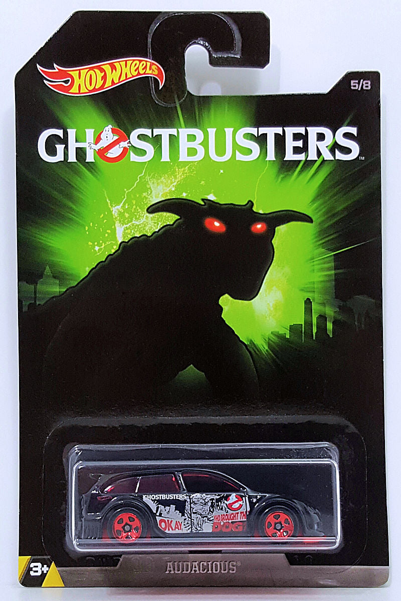 Hot Wheels 2016 Ghostbusters 5 8 Audacious Black Walmart Exclu KMJ Diecast II