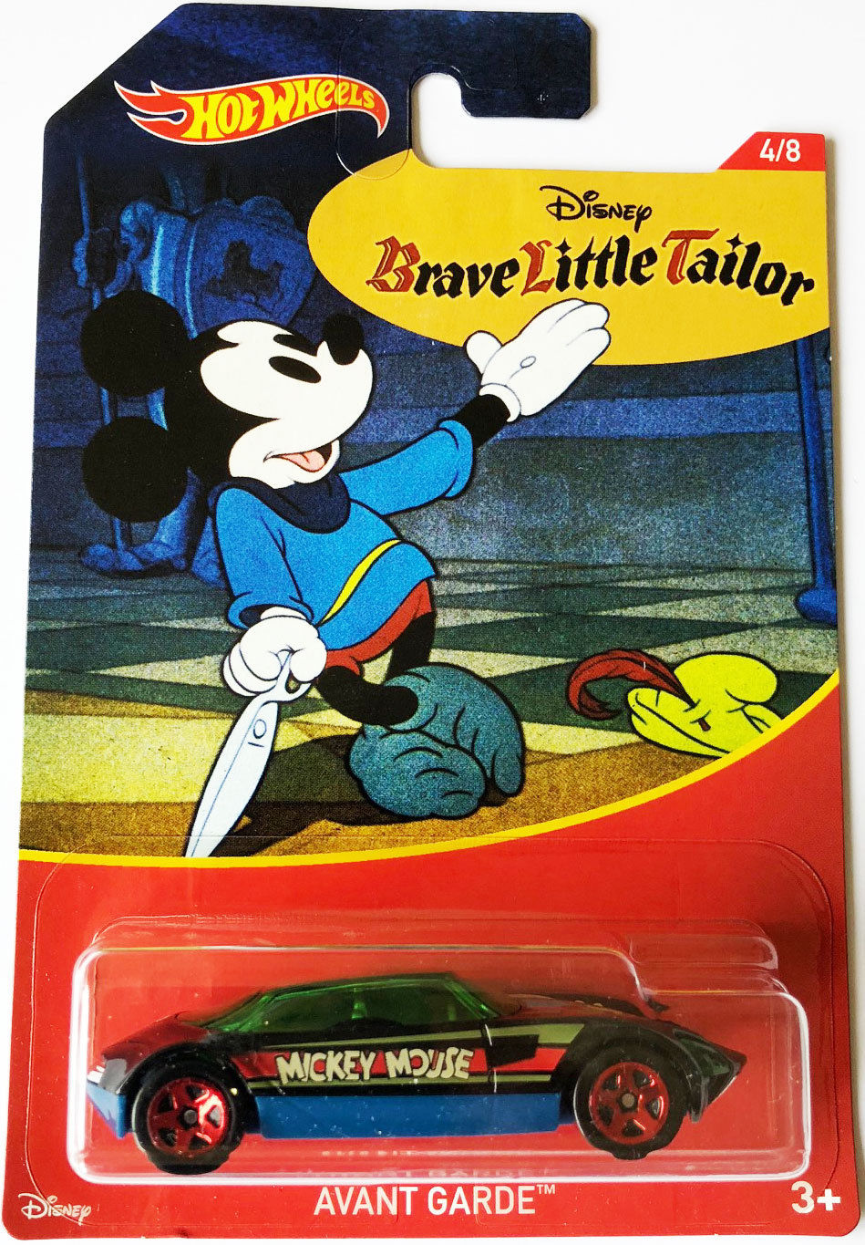 Hot Wheels 2018 Disney Mickey Mouse 4 8 Avant Gardew Black B KMJ Diecast II