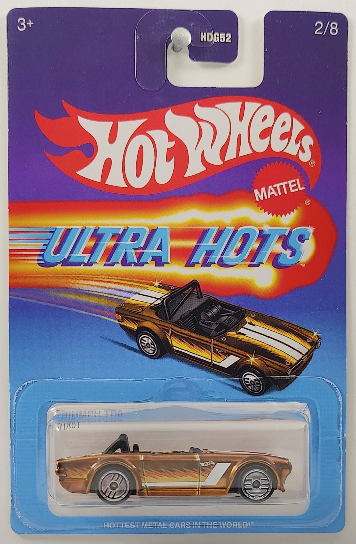 Hot Wheels 2024 Ultra Hots 2 8 Triumph TR6 Spectraflame Gold U KMJ Diecast II