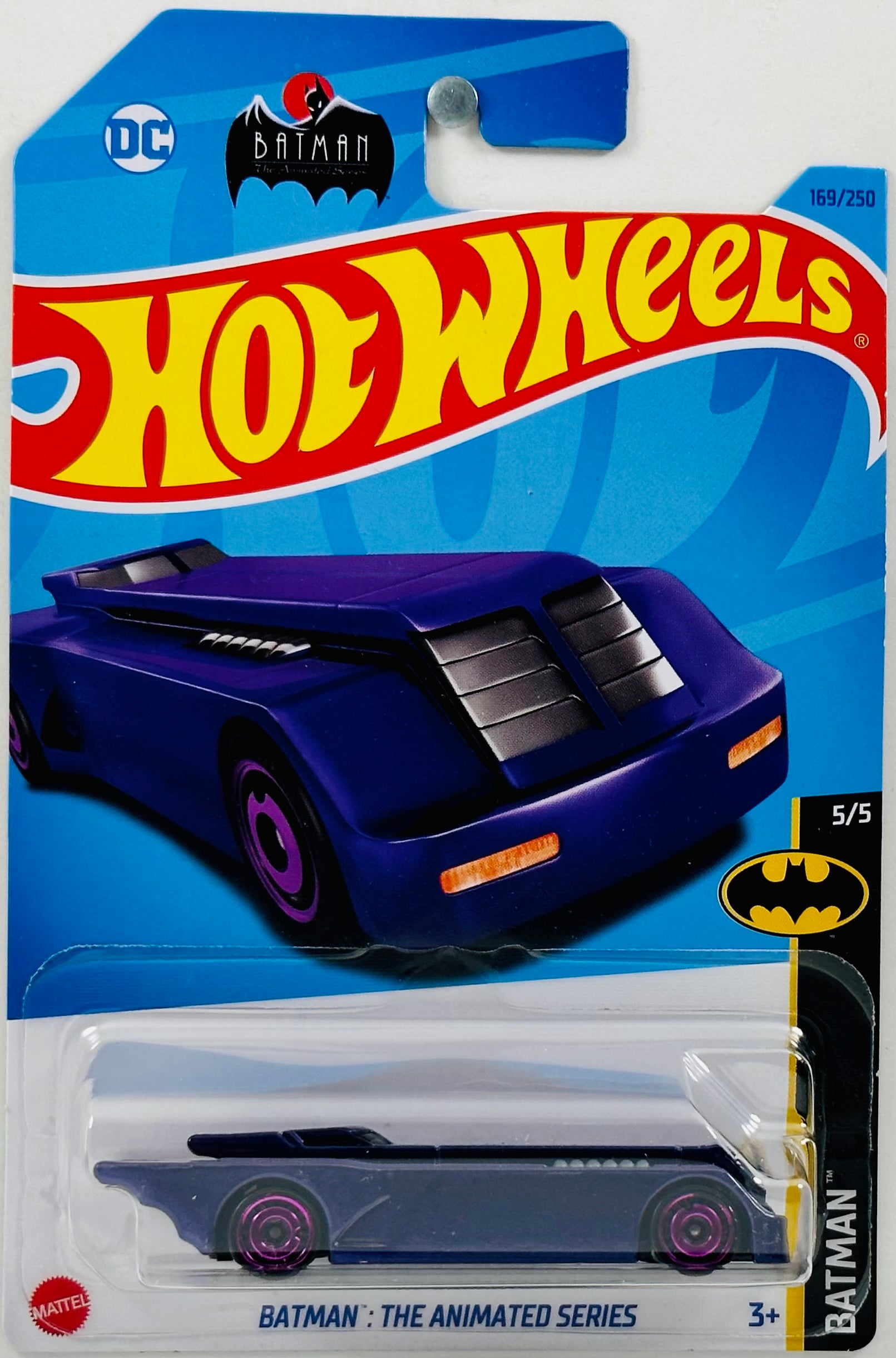 Hot Wheels 2023 Collector 169 250 Batman 05 05 Batman The Ani KMJ Diecast II