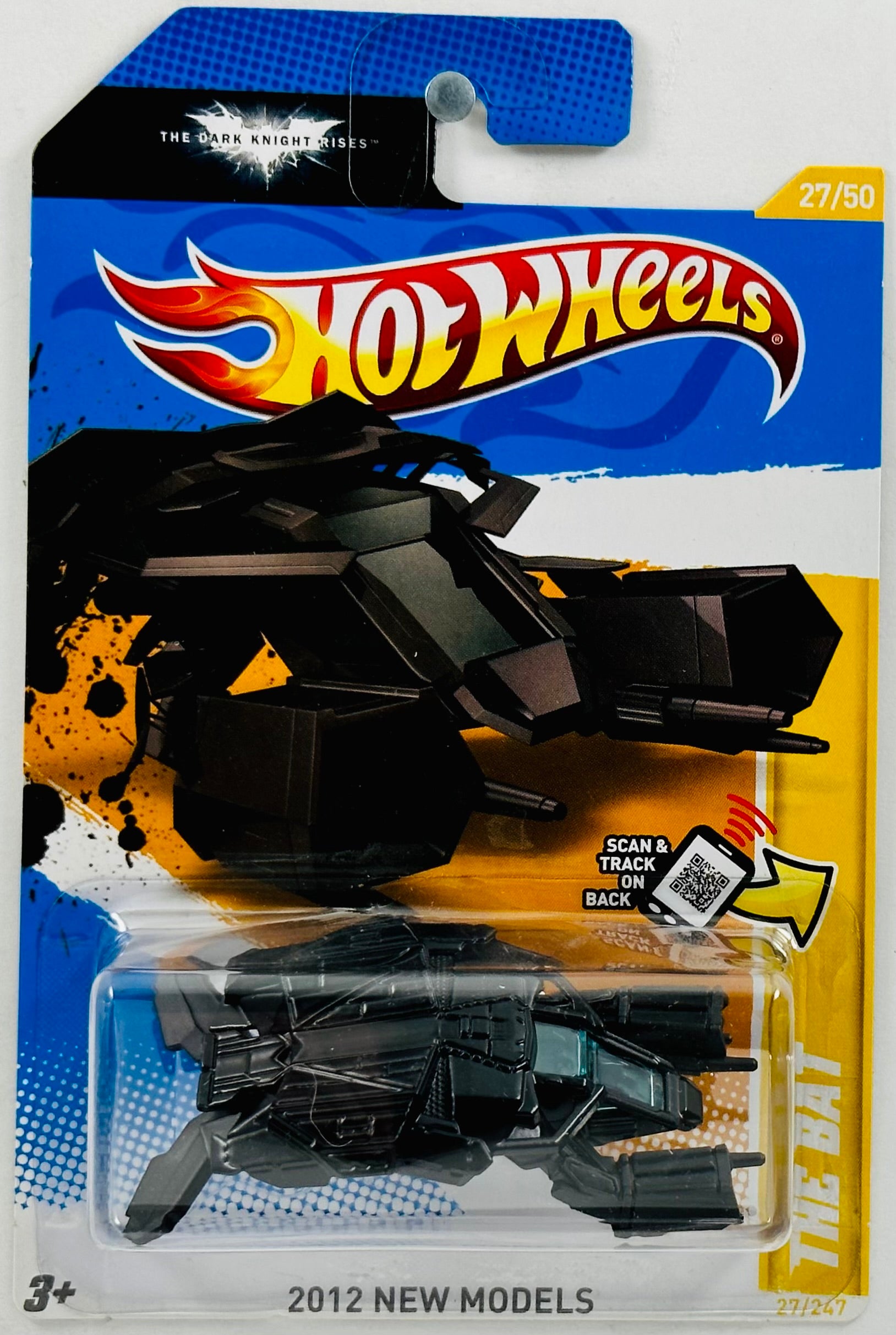 Hot Wheels 2012 Collector 027 247 New Models 27 50 The Bat B KMJ Diecast II