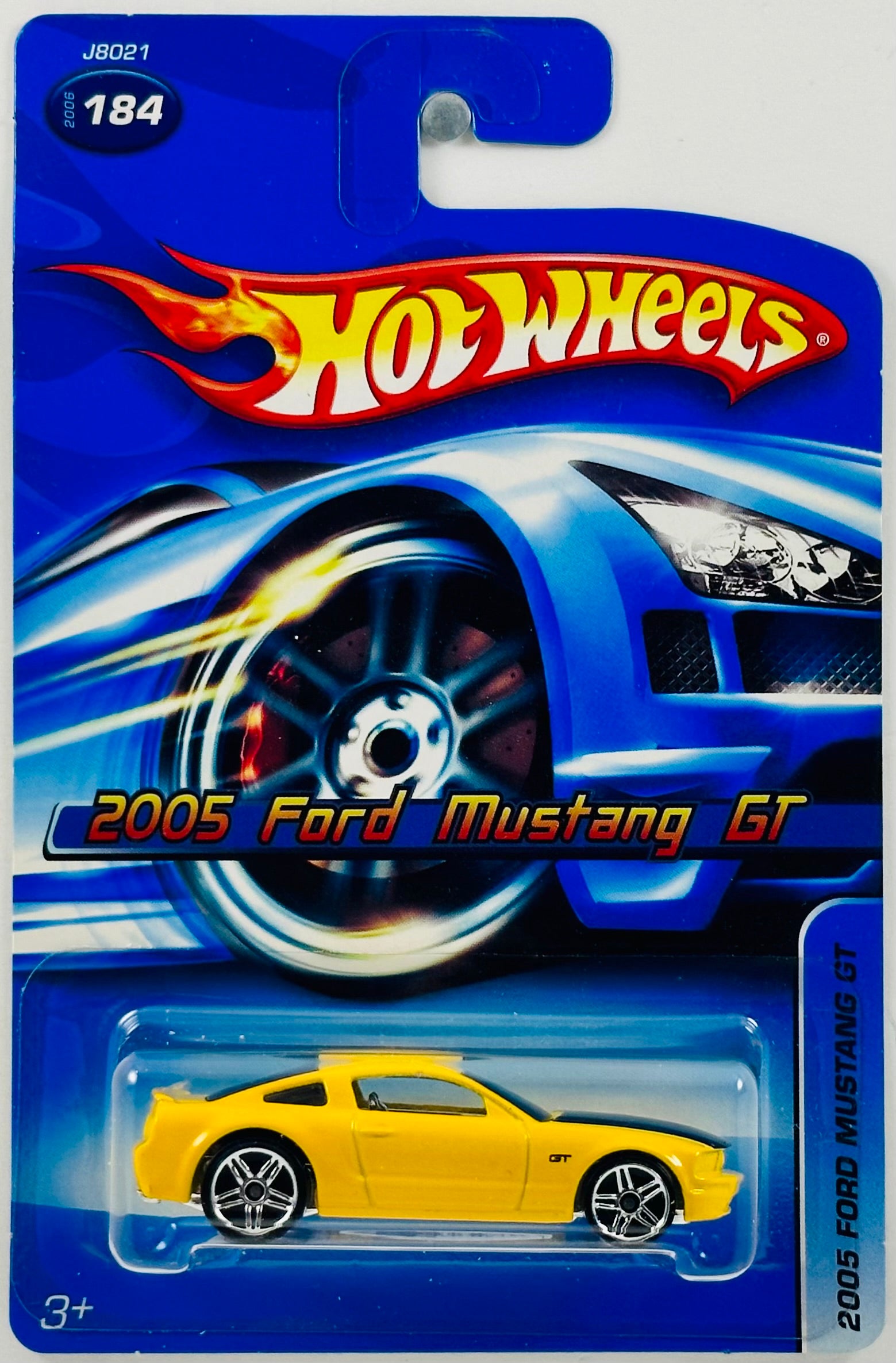 Hot Wheels 2006 Collector 184 223 2005 Ford Mustang GT Yellow USA