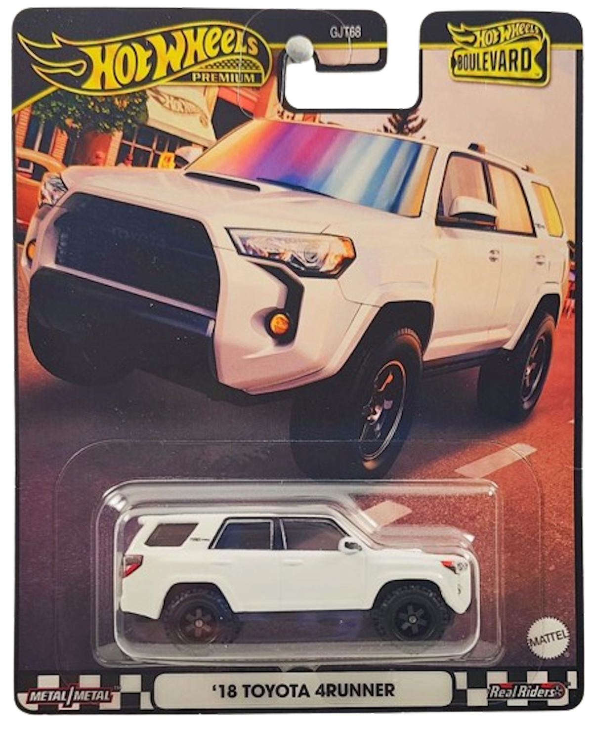 Hot Wheels 2024 Premium Boulevard 18 Toyota 4Runner White Metal Metal Real Riders Walmart Exclusive