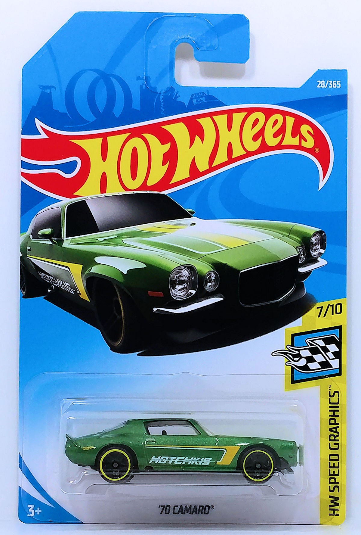 Hot Wheels 2018 Collector 028 365 70 Camaro IC