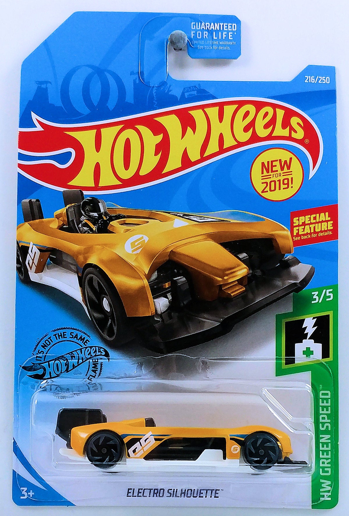 Hot Wheels 2019 Collector 216 250 Electro Silhouette