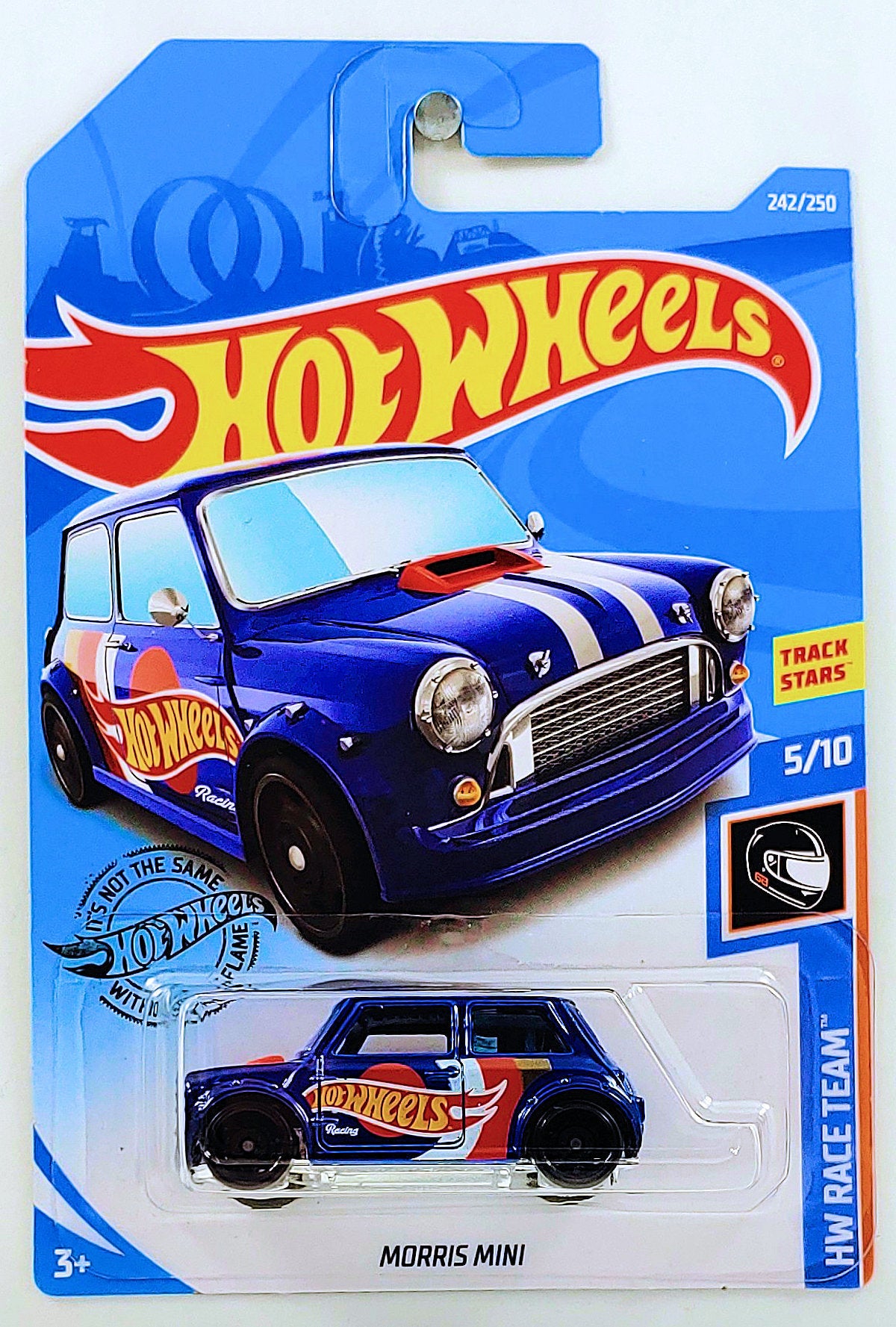 Hot Wheels 2019 Collector 242 250 Morris Mini ERROR Vehicle is Backwards in Package