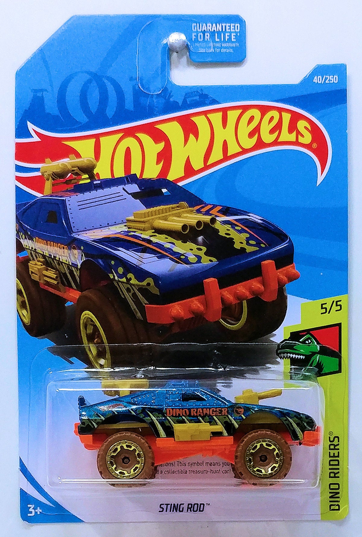 Hot Wheels 2019 Collector 040 250 Dino Riders 5 5 Treasure Hun KMJ Diecast II