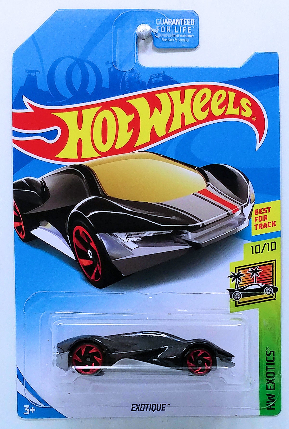 Hot Wheels 2018 KMart Exclusive HW Exotics 10 10 Exotique Blac KMJ Diecast II