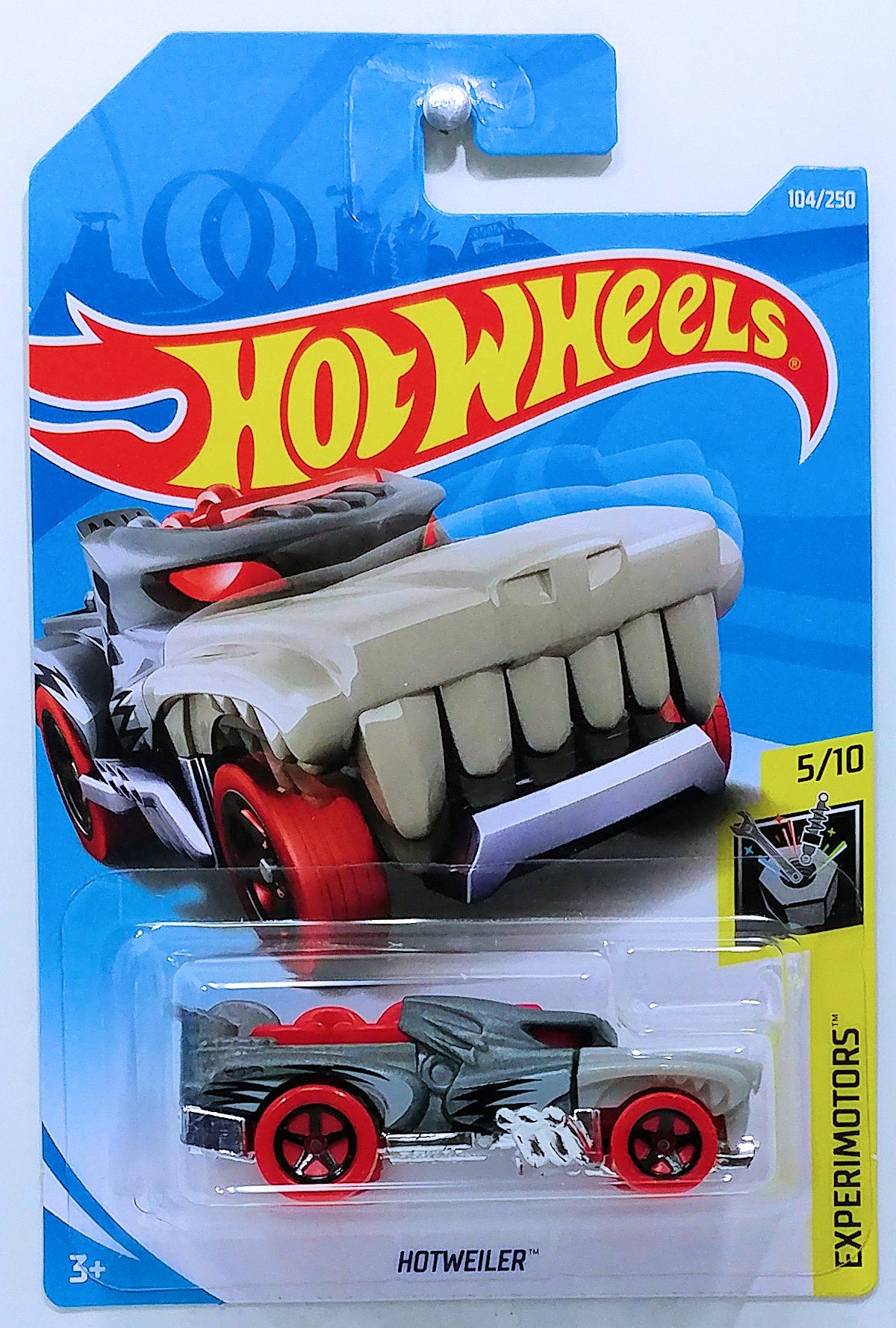 Hot Wheels 2019 Collector 104 250 Experimotors 5 10 Hotwieler Gray IC