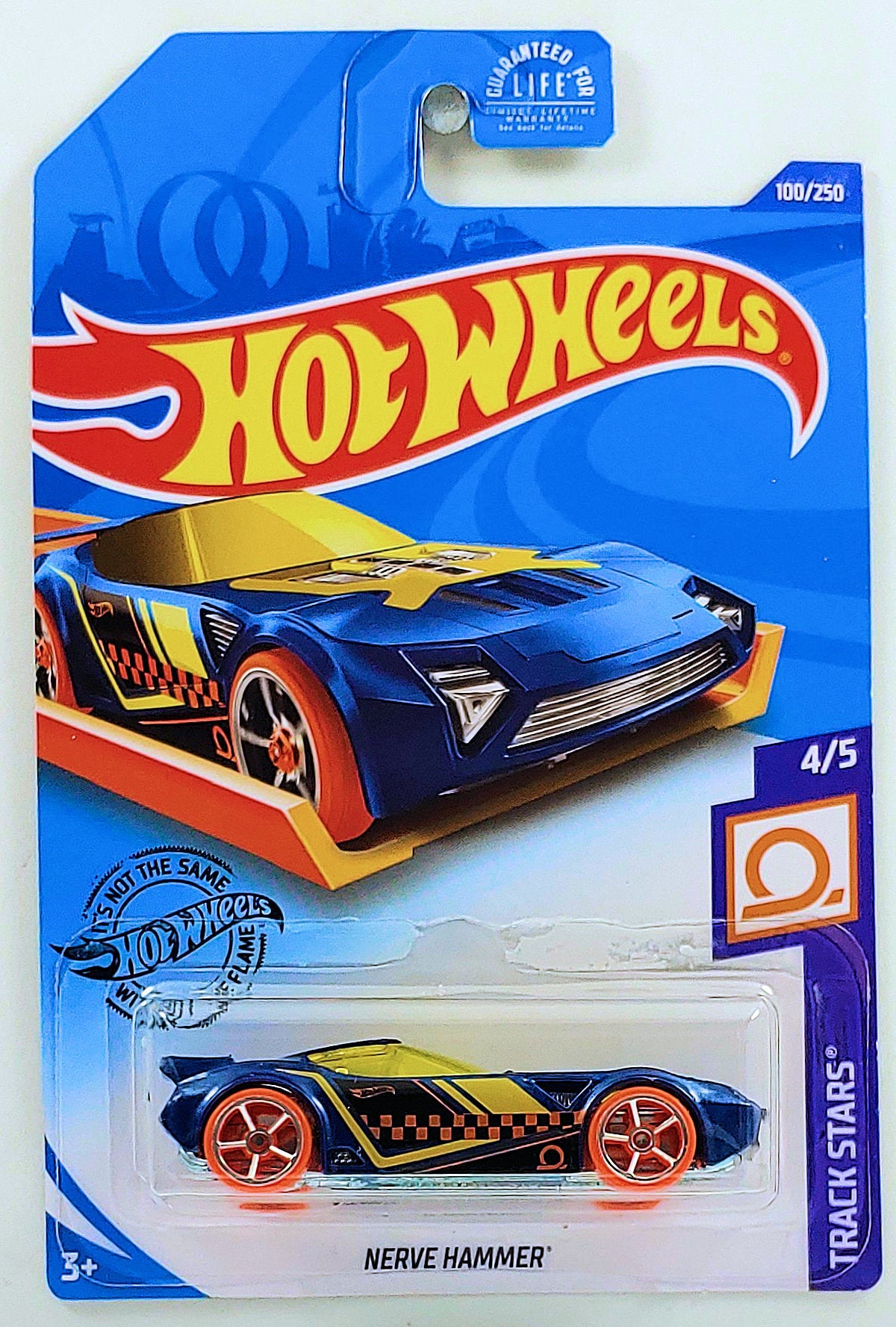 Hot Wheels 2020 Collector 100 250 Track Stars 4 5 Nerve Hammer Dark Blue