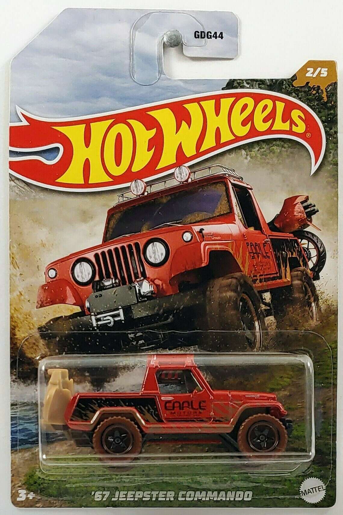 Hot Wheels 2022 Mud Runners 2 5 67 Jeepster Commando