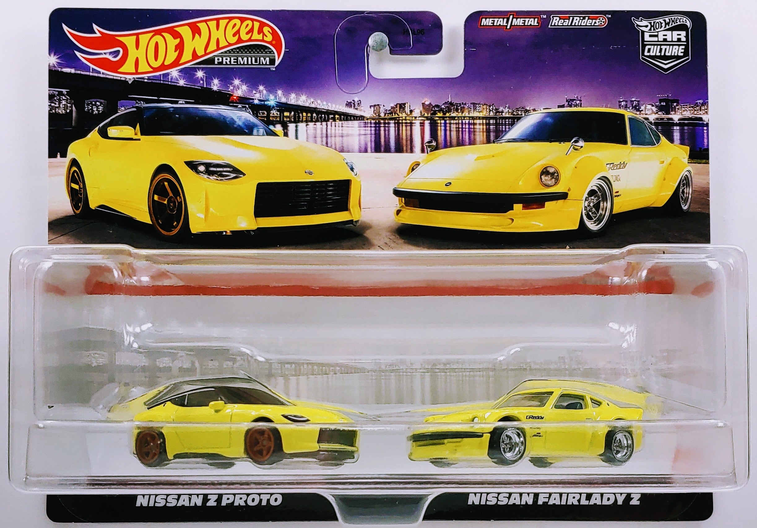 Hot Wheels 2022 Premium Car Culture 2 Pack Nissan Z Proto Ni KMJ Diecast II