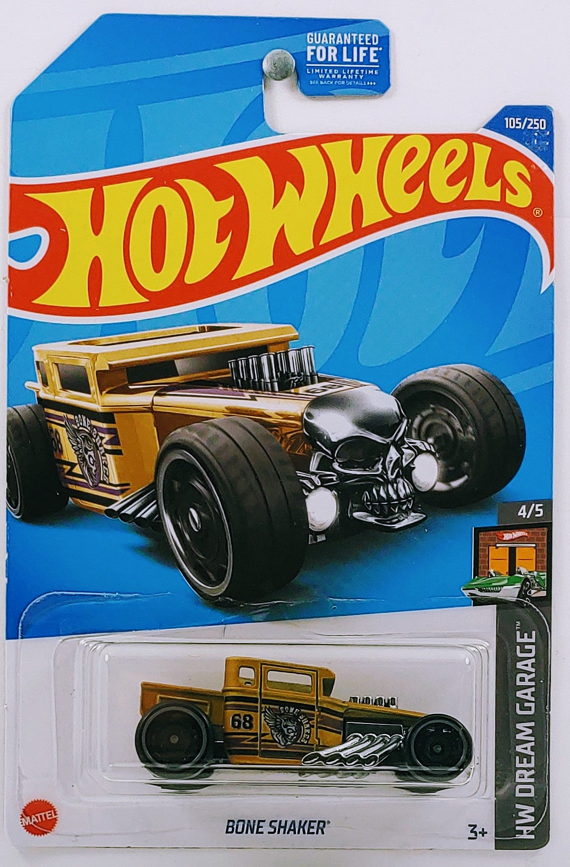 Hot Wheels 2022 Collector 105 250 HW Dream Garage 4 5 Bone Sha KMJ Diecast II