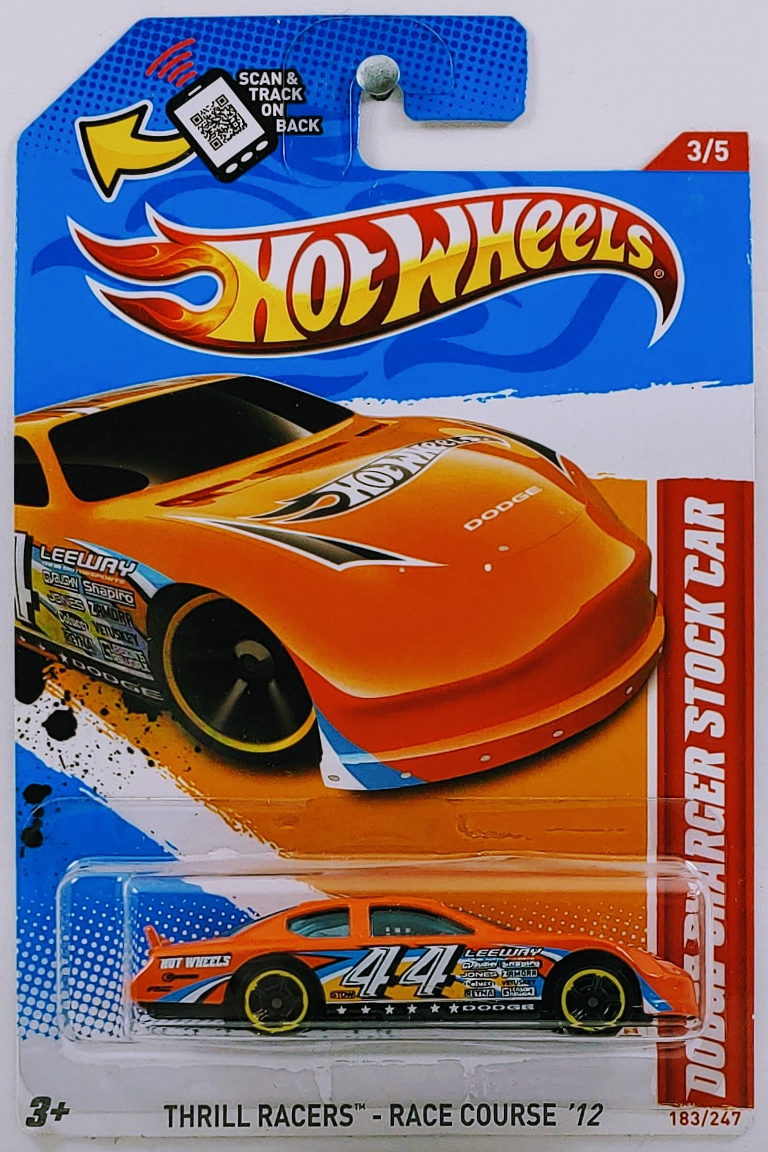 Hot Wheels 2012 Collector 183 247 Thrill Racers Race Course 3 KMJ Diecast II