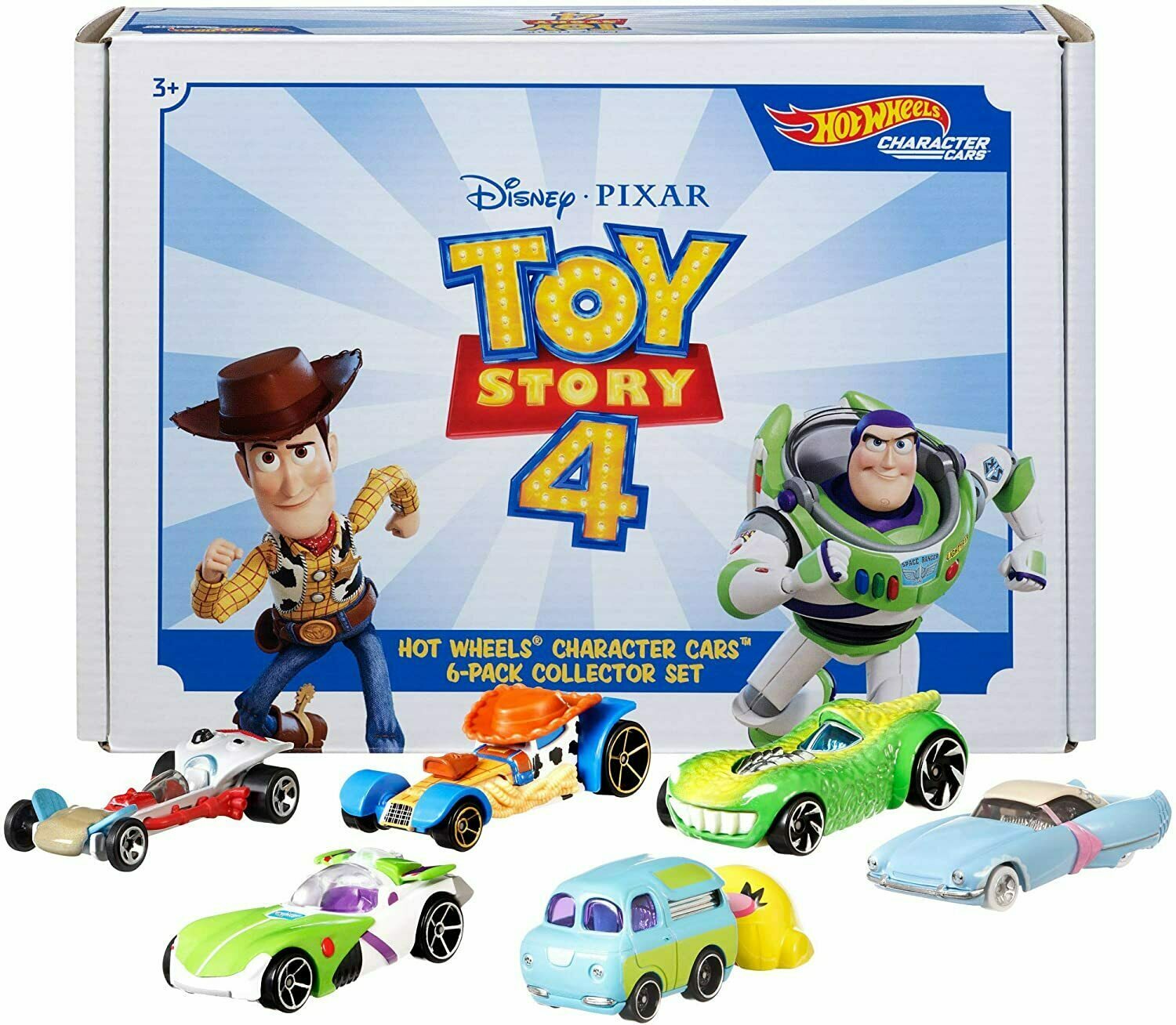 Hot Wheels 2021 Character Cars Toy Story Boxed Set 5 Vehicles KMJ Diecast II