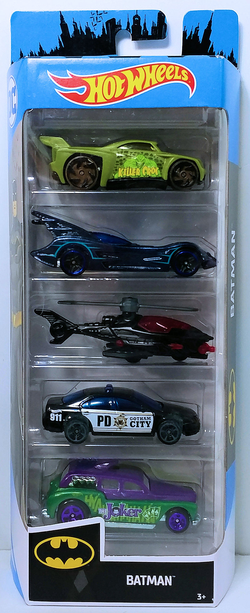 Hot Wheels 2019 Gift Pack 5 Pack Batman Bassline Batmobile B KMJ Diecast II