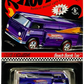 Hot Wheels 2006 - HWC / RLC - Club Exclusive - Beach Bomb Too - Spectraflame Purple - White Rally Stripes - Metal/Metal & Red Line Neo Classics - Limited to 7000 - Kar Keeper