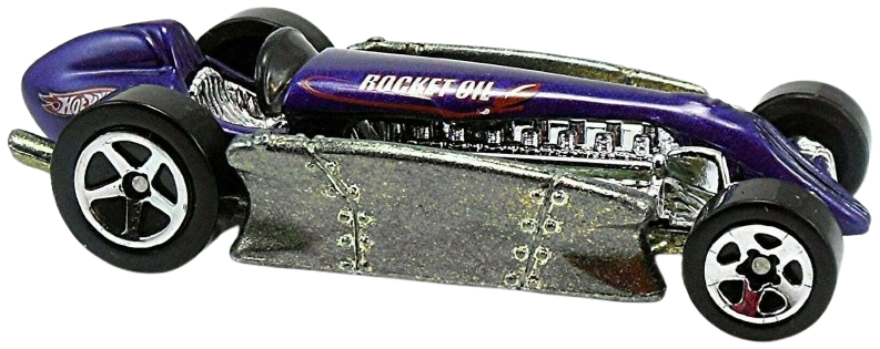 Hot Wheels 2002 - Collector # 048/240 - First Editions 36/42 - Rocket Oil Special - Purple - USA R&W Card