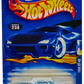 Hot Wheels 2002 - Collector # (222) 238/240 - Ford GT-40 - Light Blue Metallic - USA 35th Anniversary Card