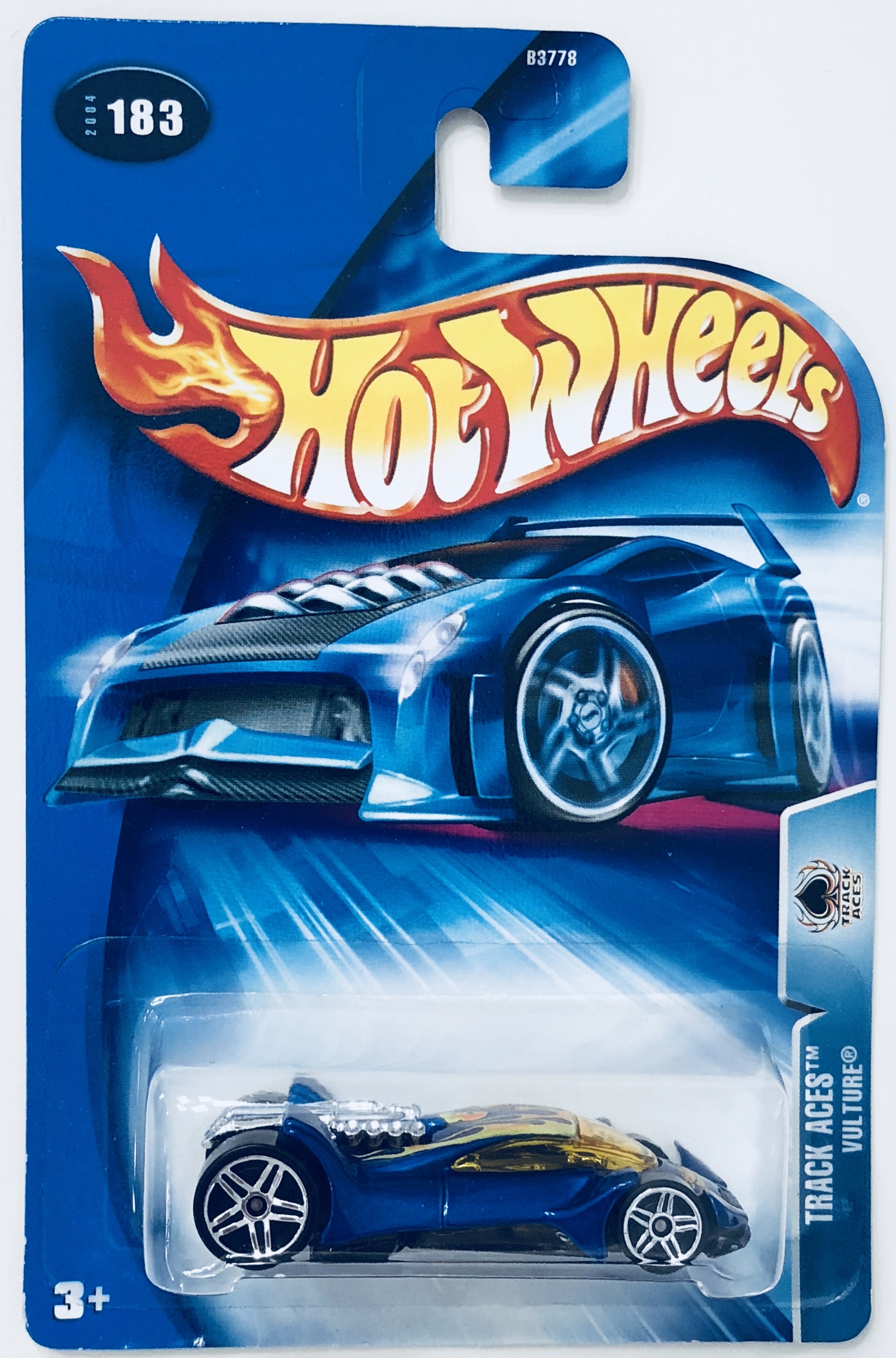 Hot Wheels 2004 - Collector # 183/212 - Track Aces - Vulture - Blue - – KMJ  Diecast II