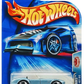 Hot Wheels 2004 - Collector # 186/212 - Pride Rides - Shelby Cobra 427 S/C - Metallic Light Blue / Racing Stripes - Unpainted Metal Base - Opening Hood - USA Card