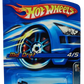 Hot Wheels 2006 - Collector # 054/223 - Drift Kings 4/5 - Mid Drift - Metalflake Bondi Blue / Sponsers Decals - USA Card