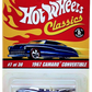 Hot Wheels 2006 - Classics Series 2 # 07/30 - 1967 Camaro Convertible - Spectraflame Black - White Interior - White Stripes - 5 Spokes with Goodyear - Metal/Metal - HWC Rewards Exclusive