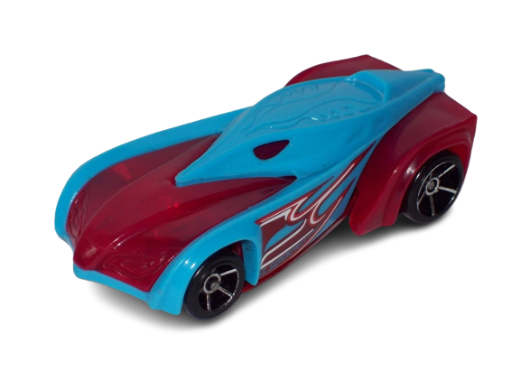 Hot Wheels 2011 - Collector # 023/244 - HW Premiere 23/50 - El Superfasto - Light Blue - Transparent Red - SC