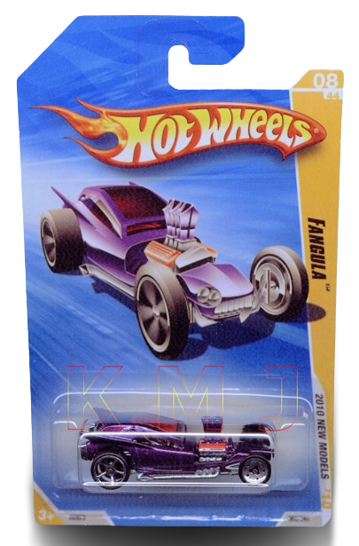 Hot Wheels 2010 - Collector # 008/240 - New Models 08/44 - Fangula - Purple - USA Card