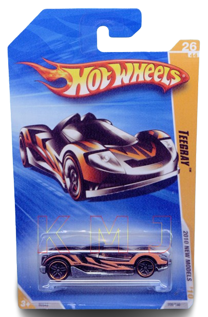 Hot Wheels 2010 - Collector # 026/240 - New Models 26/44 - Teegray - Black - USA Card