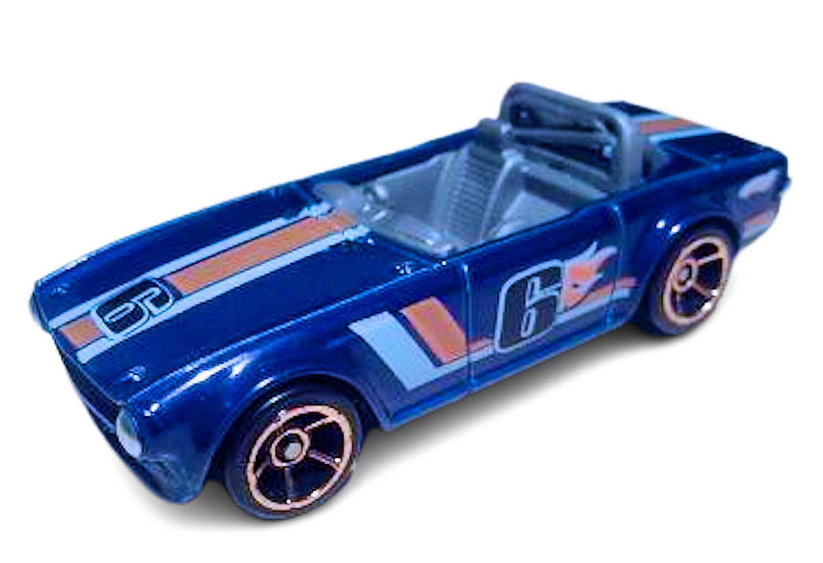 Hot Wheels 2010 - Collector # 131/240 - Faster Than Ever 3/10 - Triumph TR6 - Blue