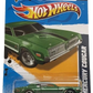 Hot Wheels 2012 - Collector # 119/247 - Muscle Mania / Ford 9/10 - '68 Mercury Cougar - Metalflake Green - KMart Exclusive - USA Card