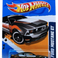 Hot Wheels 2012 - Collector # 167/247 - HW Main Street 7/10 - 2010 Ford Mustang GT - Black / Sheriff - USA Card