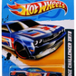 Hot Wheels 2012 - Collector # 175/247 - HW Racing 5/10 - '08 Dodge Challenger SRT8 - Blue / Hot Wheels # 3 - USA Card