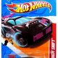 Hot Wheels 2012 - Collector # 213/247 - Thrill Racers / Ice 3/5 - Paradigm Shift - Black / # 44 - Transparent Blue Tires - USA Card