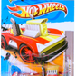 Hot Wheels 2012 - Collector # 241/247 - HW Code Cars 16/22 - Semi-Psycho - Red - PR5 Wheels - USA Card