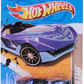 Hot Wheels 2012 - Collector # 242/247 - HW Code Cars 17/22 - Yur So Fast - Blue - J5 Wheels - USA Card