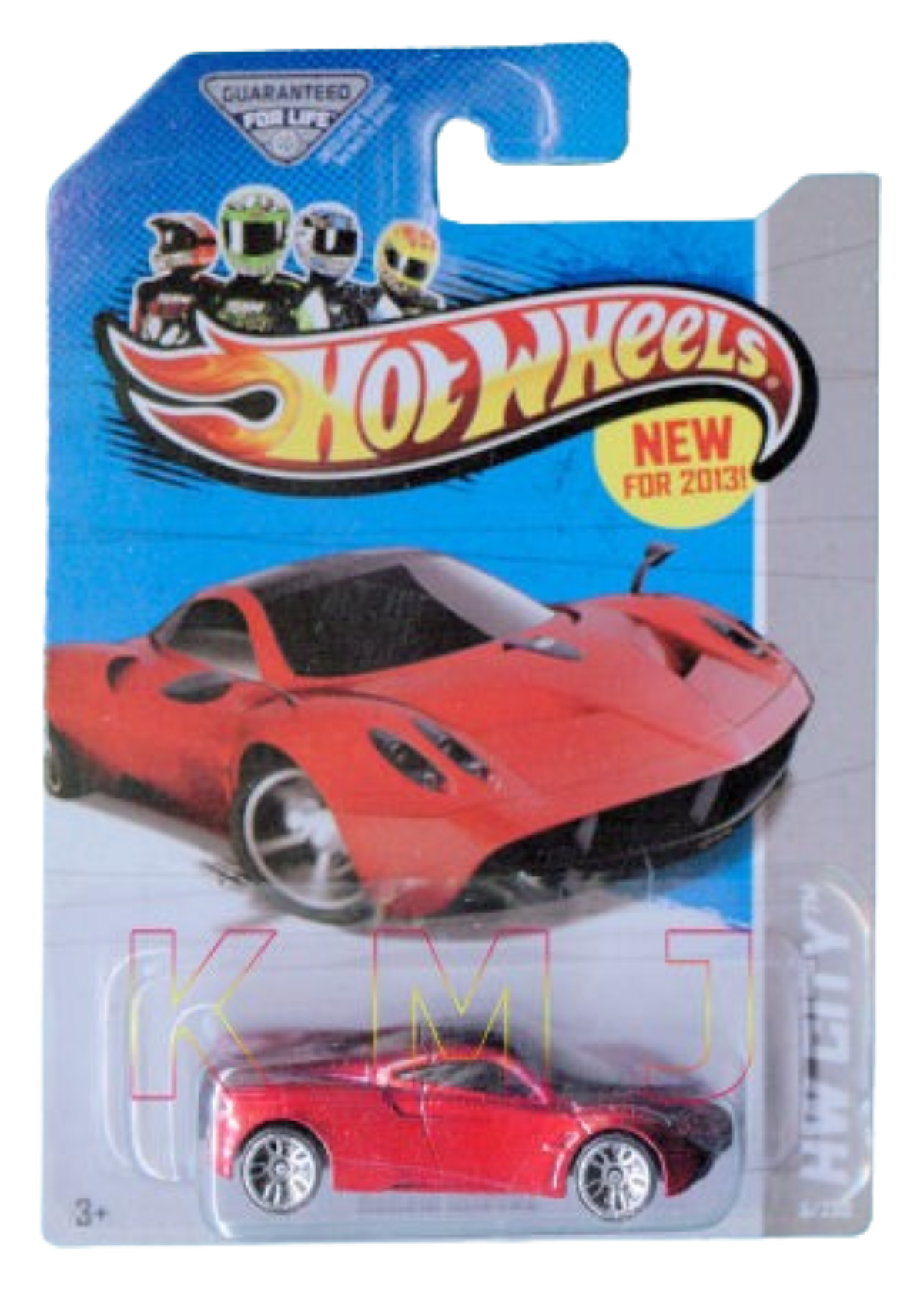 Hot Wheels 2013 - Collector # 008/250 - HW City / Street Power / New Models - Pagani Huayra - Metallic Red - USA Card