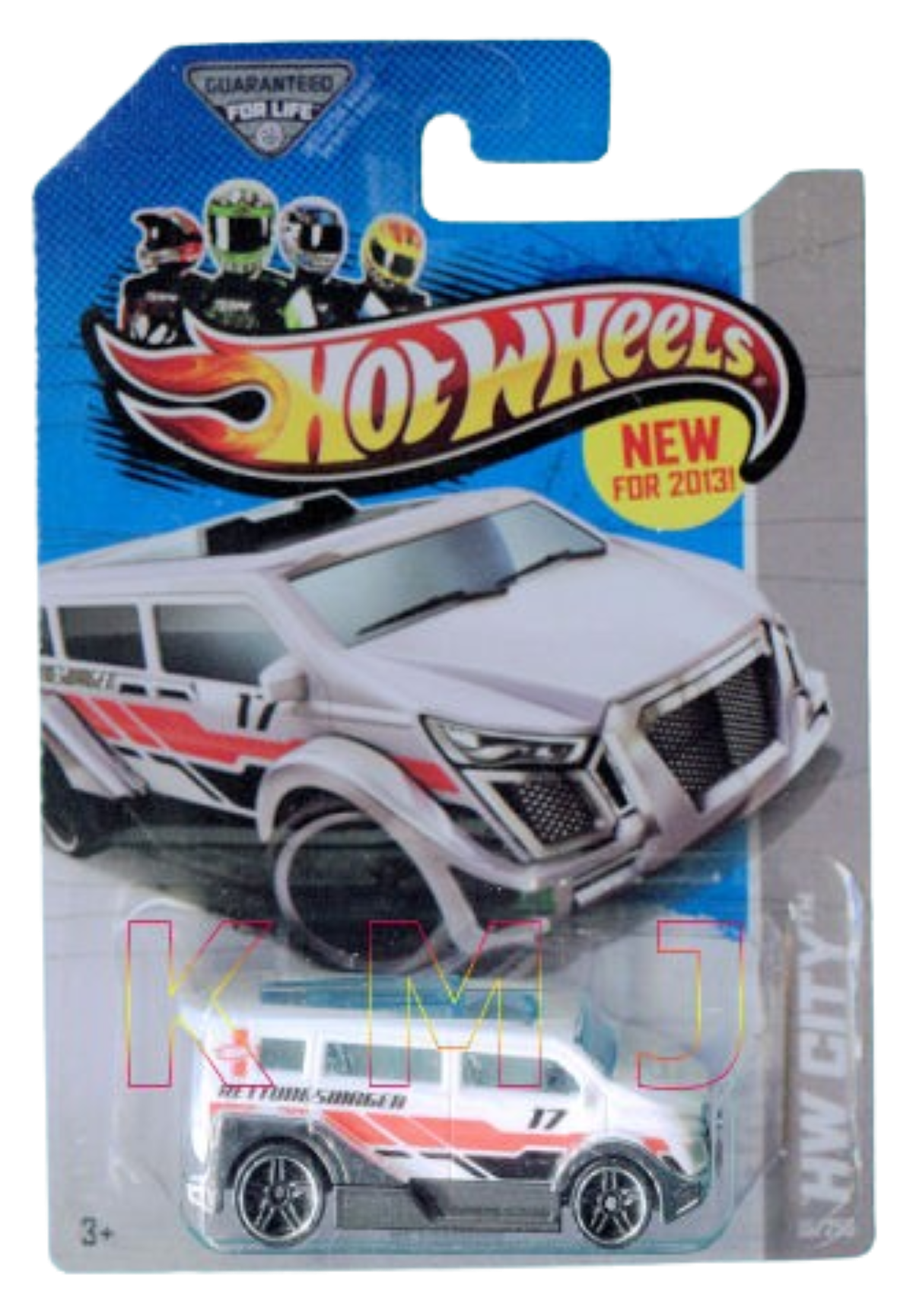 Hot Wheels 2013 - Collector # 015/250 - HW City / HW Rescue / New Models - SpeedBox - White - USA Card