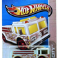 Hot Wheels 2013 - Collector # 019/250 - HW City / HW Rescue / Treasure Hunts - Fire-Eater (Fire Engine / Pumper) - White - IC