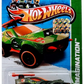 Hot Wheels 2013 - Collector # 051/250 - HW Imagination / HW Street Pest / Treasure Hunts - Sting Rod - Matte Olive Drab / Circle Flame Logo above Rear Wheel - FSC