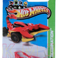 Hot Wheels 2013 - Collector # 052/250 - HW Imagination / Street Pests - Scorpedo - Red - USA Card