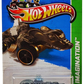 Hot Wheels 2013 - Collector # 054/250 - HW Imagination / HW Street Pests - Ratmobile - Dark Gray - USA Card