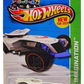 Hot Wheels 2013 - Collector # 055/250 - HW Imagination / HW Street Pest / New Models - Bad Ratitude - White - Black PR5 Wheels - USA Card