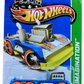 Hot Wheels 2013 - Collector # 058/250 - HW Imagination / Future Fleet - Semi-Psycho - Blue Body / Yellow Base / Orange Tires - USA Card