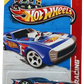 Hot Wheels 2013 - Collector # 103/250 - HW Racing / Race Team - Nitro Doorslammer - Metallic Blue / #9 - USA Card