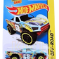 Hot Wheels 2014 - Collector # 112/250 - HW Off-Road / Off Track - Baja Truck - Sky Blue / #68 / Hot Wheels Graphics - USA Card